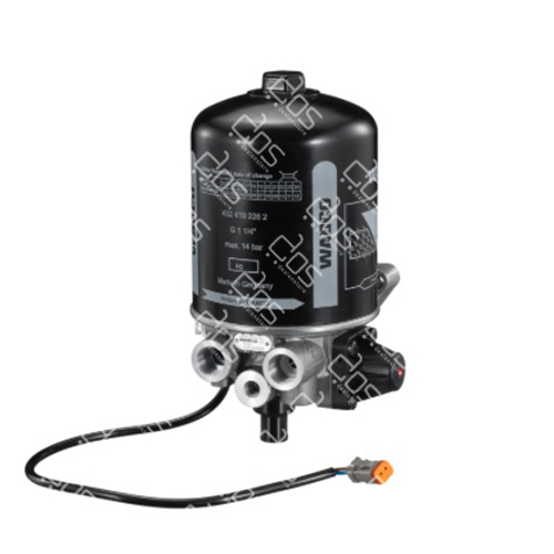 Air Dryer 4324100830. Part Number: 4324100830. Brand: WABCO, OEM/Aftermarket: Aftermarket, Suitable for Scania. Weight: 3.616 Kg.