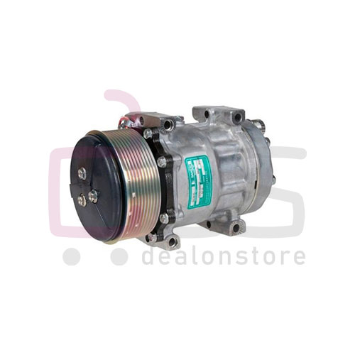 AC Compressor 87709773. Part Number 8770 9773, Brand: RMG - RMG2292, Suitable for 87300121,6020,6132,8217,SD6020,SD6132.Weight: 8.00 Kg.